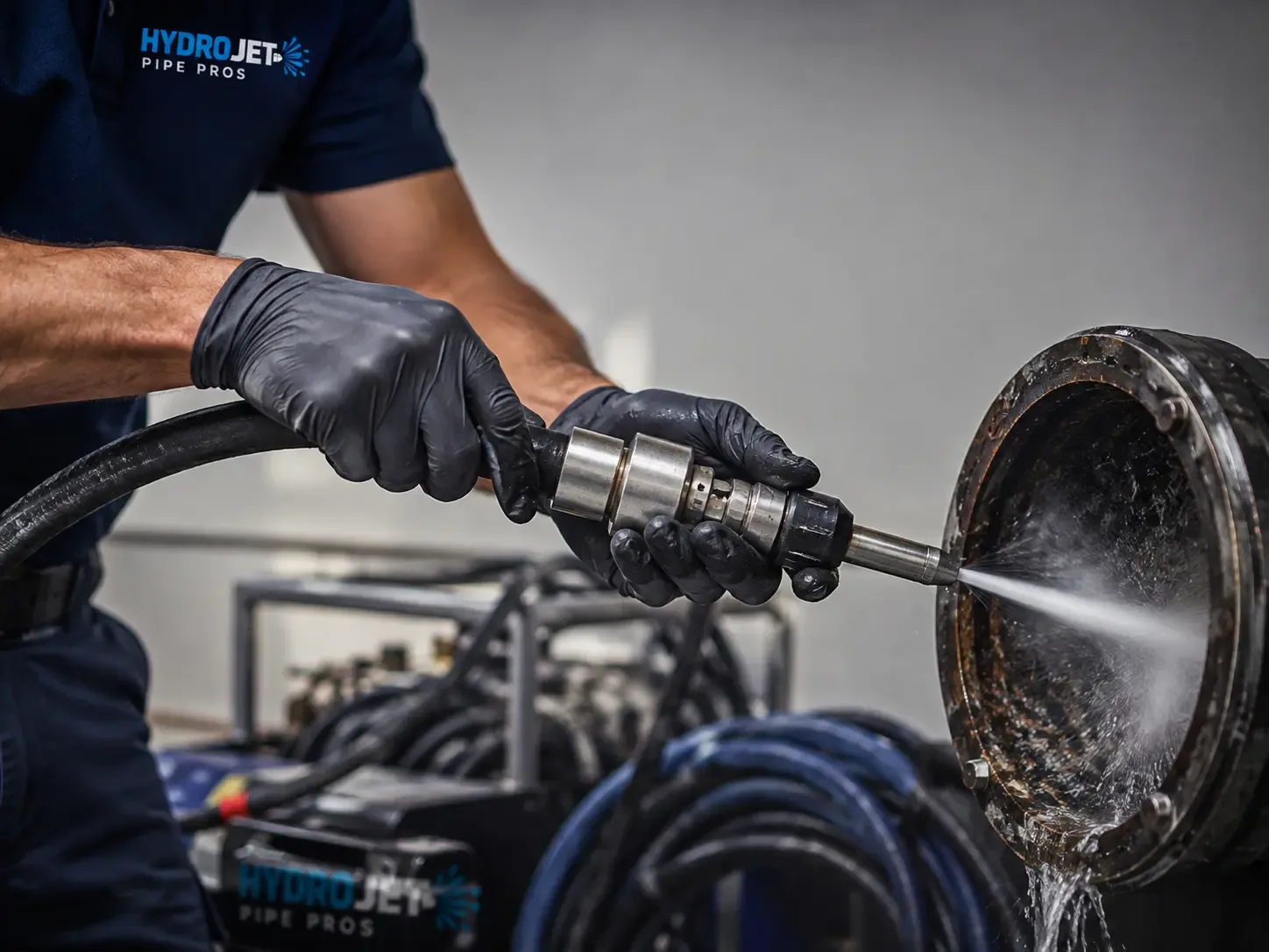 Hydro Jet Pipe Descaling in Galena Park, TX
